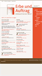 Mobile Screenshot of erbe-und-auftrag.org
